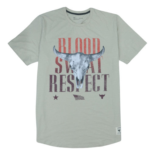 Under Armour Men’s Beige XL Blood Sweat Respect Graphic T-Shirt