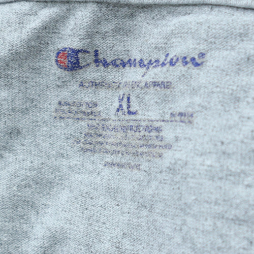Champion Men's Grey California University Graphic T-Shirt XL