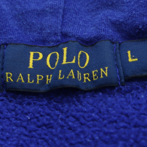 Ralph Lauren Men's Blue Full Zip Hoodie Size L