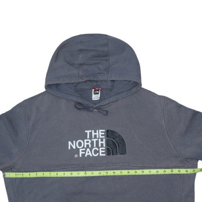 The North Face Men's Grey 2XL Pullover Hoodie - Outdoor Cotton Sweatshirt