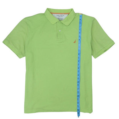 Nautica Men's Green Classic Fit Performance Polo Shirt XL