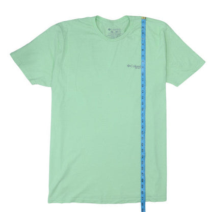 Columbia Men's Green 2XL Outdoor PFG Graphic Cotton T-Shirt