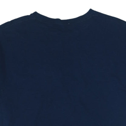 Disney Mickey Mouse Men's Navy Blue XL Cotton Graphic T-Shirt