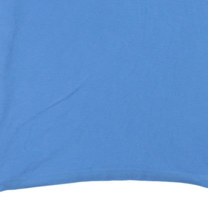 Tommy Hilfiger Men's Blue Regular Fit Cotton Polo Shirt XL