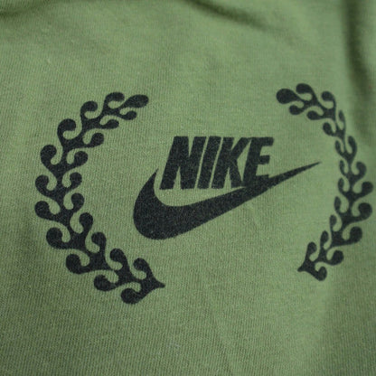 Nike Men's Green XXL Graphic Crew Neck Cotton T-Shirt