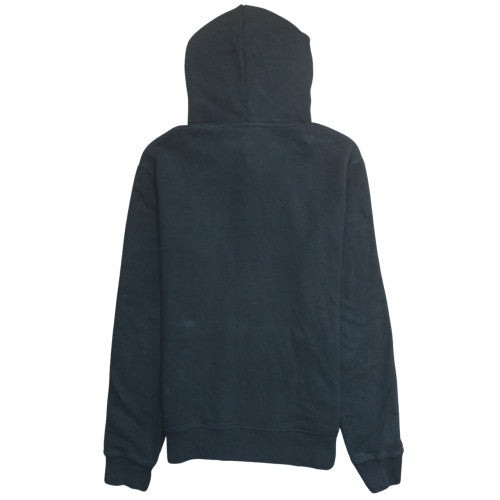 Superdry Men's Black Pullover Hoodie Size M Regular Fit Fleece