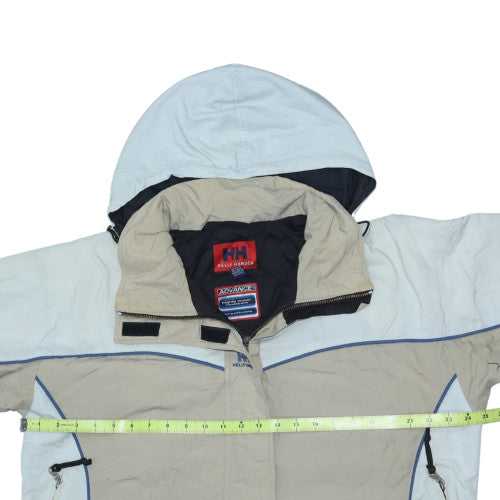 Helly Hansen Mens Beige L Hooded Parka Waterproof Jacket