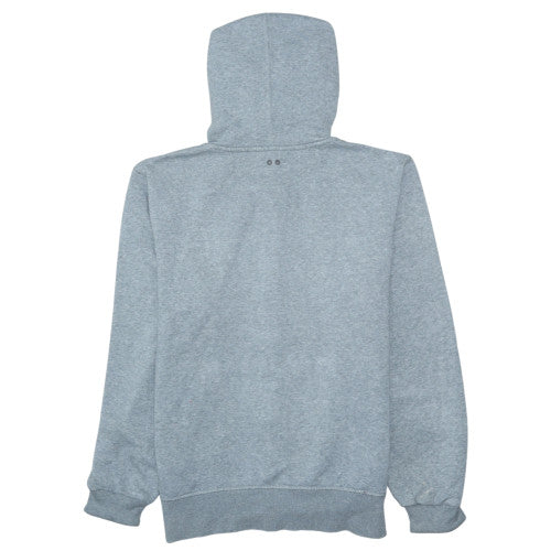 Converse Men’s Grey Full Zip Hoodie M Regular Fit All Star Logo