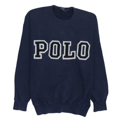 Polo Ralph Lauren Men's Navy Blue Crew Neck Sweatshirt M