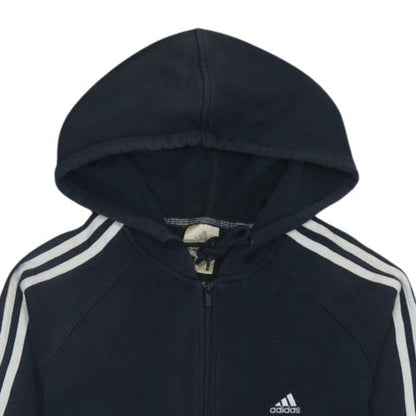 Adidas Men's Black Full Zip Hoodie M Classic Sportswear