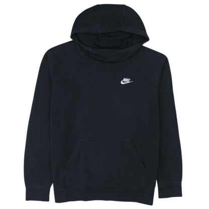 Nike Men's Black Pullover Hoodie L Fleece Sportswear Sweatshirt