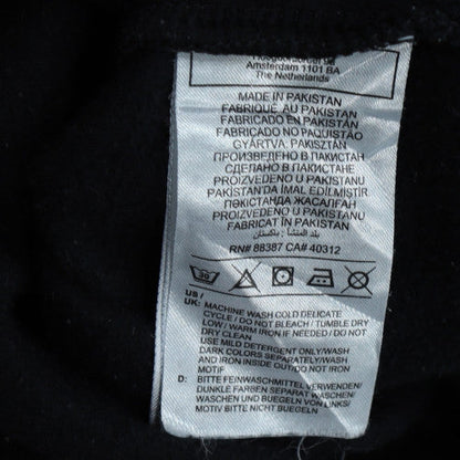 Nike Men's Black Pullover Hoodie L Fleece Sportswear Sweatshirt