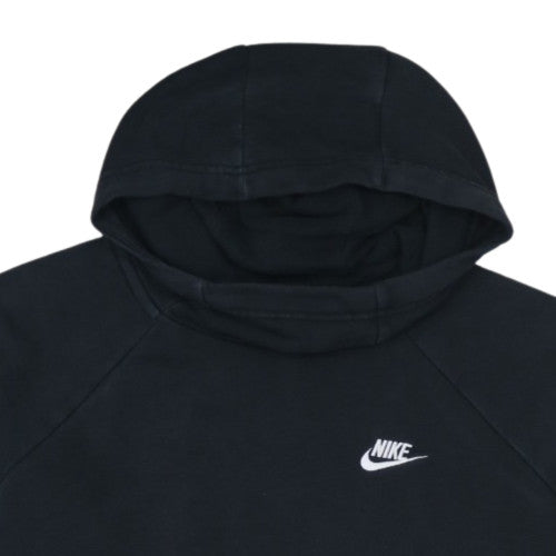 Nike Men's Black Pullover Hoodie L Fleece Sportswear Sweatshirt