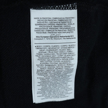 Adidas Womens Black Cotton Crew Neck Pullover Sweatshirt Size 16
