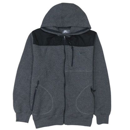 Nike SB Womens Grey Full Zip Hoodie XXL - Hooded Fleece Sweatshirt