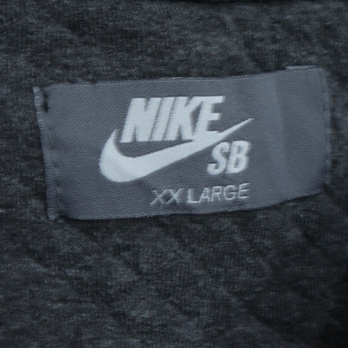 Nike SB Womens Grey Full Zip Hoodie XXL - Hooded Fleece Sweatshirt