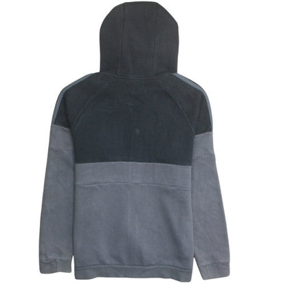 Adidas Mens Grey Full Zip Hoodie Size M Sports Fleece Sweatshirt