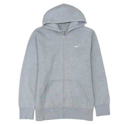 Nike Mens Grey Full Zip Hoodie XL - Sportswear Classic