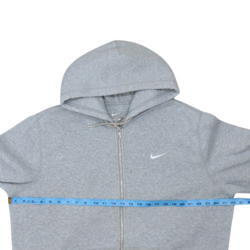 Nike Mens Grey Full Zip Hoodie XL - Sportswear Classic