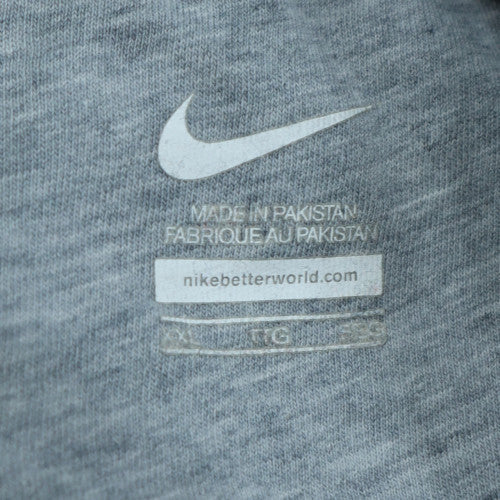 Nike Mens Grey Full Zip Hoodie XL - Sportswear Classic