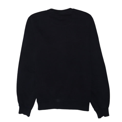 Champion Boys Black 2XL Crew Neck Pullover Sweatshirt with Logo