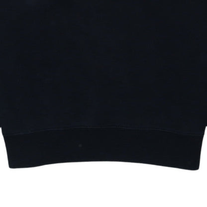 Nike Men's Black Crew Neck Sweatshirt Cotton Blend Pullover M