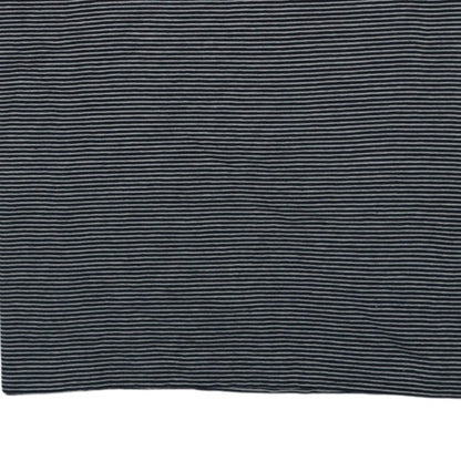 Nautica Men's Blue Striped Cotton Linen Polo Shirt XL Classic Fit