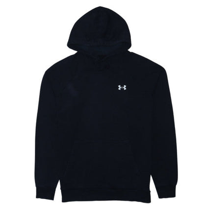 Under Armour Men's Black Medium Pullover Hoodie ColdGear Fleece