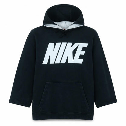 Nike Mens Black XL Pullover Hoodie with Large Logo