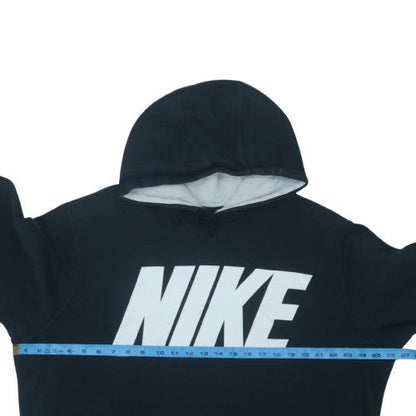 Nike Mens Black XL Pullover Hoodie with Large Logo