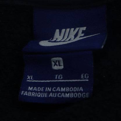 Nike Mens Black XL Pullover Hoodie with Large Logo