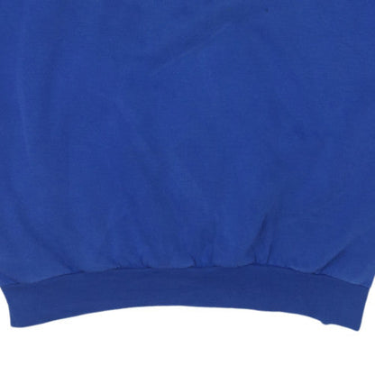 Calvin Klein Jeans Men's Blue XXL Crew Neck Sweatshirt Logo Embroidered