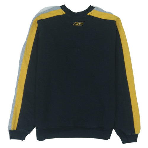 Reebok NFL Pittsburgh Steelers Boys Black Yellow Large Sweatshirt