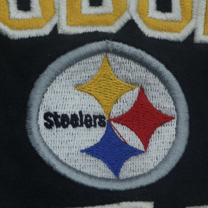 Reebok NFL Pittsburgh Steelers Boys Black Yellow Large Sweatshirt