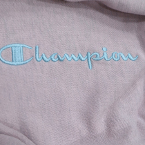 Champion Men's Pink Reverse Weave Pullover Hoodie XL