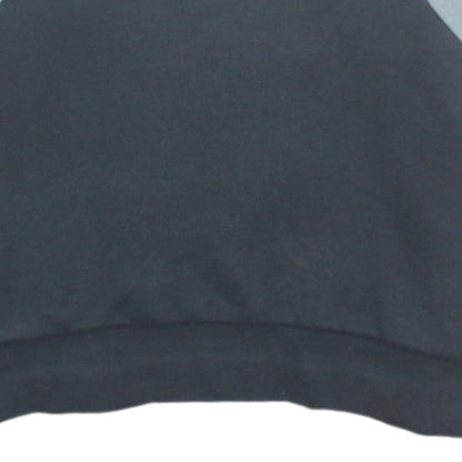 Adidas Boys White & Grey Colourblock Crew Neck Sweatshirt Size 152 (11-12 Years)