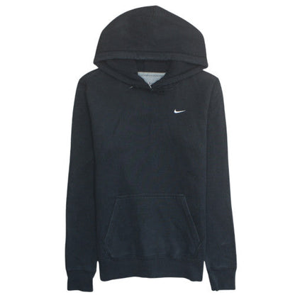 Nike Men's Black Pullover Hoodie M Logo Sports Cotton Sweatshirt