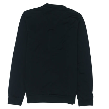 Adidas Men's Black Track Jacket L Full Zip Activewear