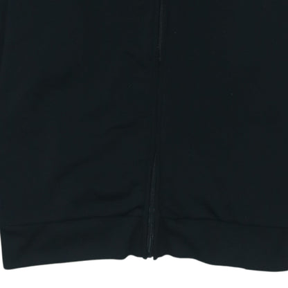 Adidas Men's Black Track Jacket L Full Zip Activewear