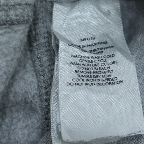Polo Ralph Lauren Men's Grey Hoodie L Pullover Logo Design