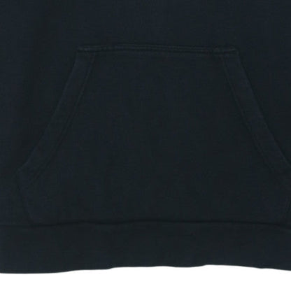 Adidas Mens Black Pullover Hoodie M Logo Fleece Sweatshirt