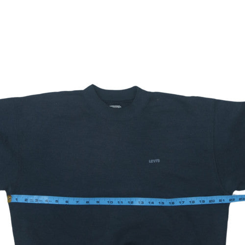 Levi's Men's Black Crew Neck Pullover Sweatshirt Size M