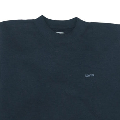 Levi's Men's Black Crew Neck Pullover Sweatshirt Size M