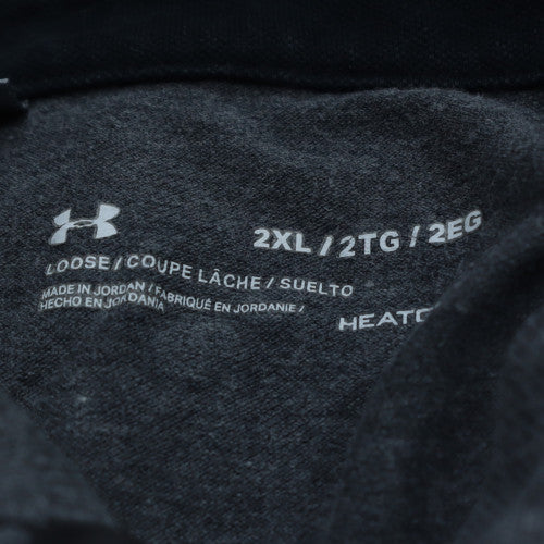Under Armour Men's Grey 2XL Polo Shirt Moisture Wicking Sports Top