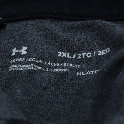 Under Armour Men's Grey 2XL Polo Shirt Moisture Wicking Sports Top