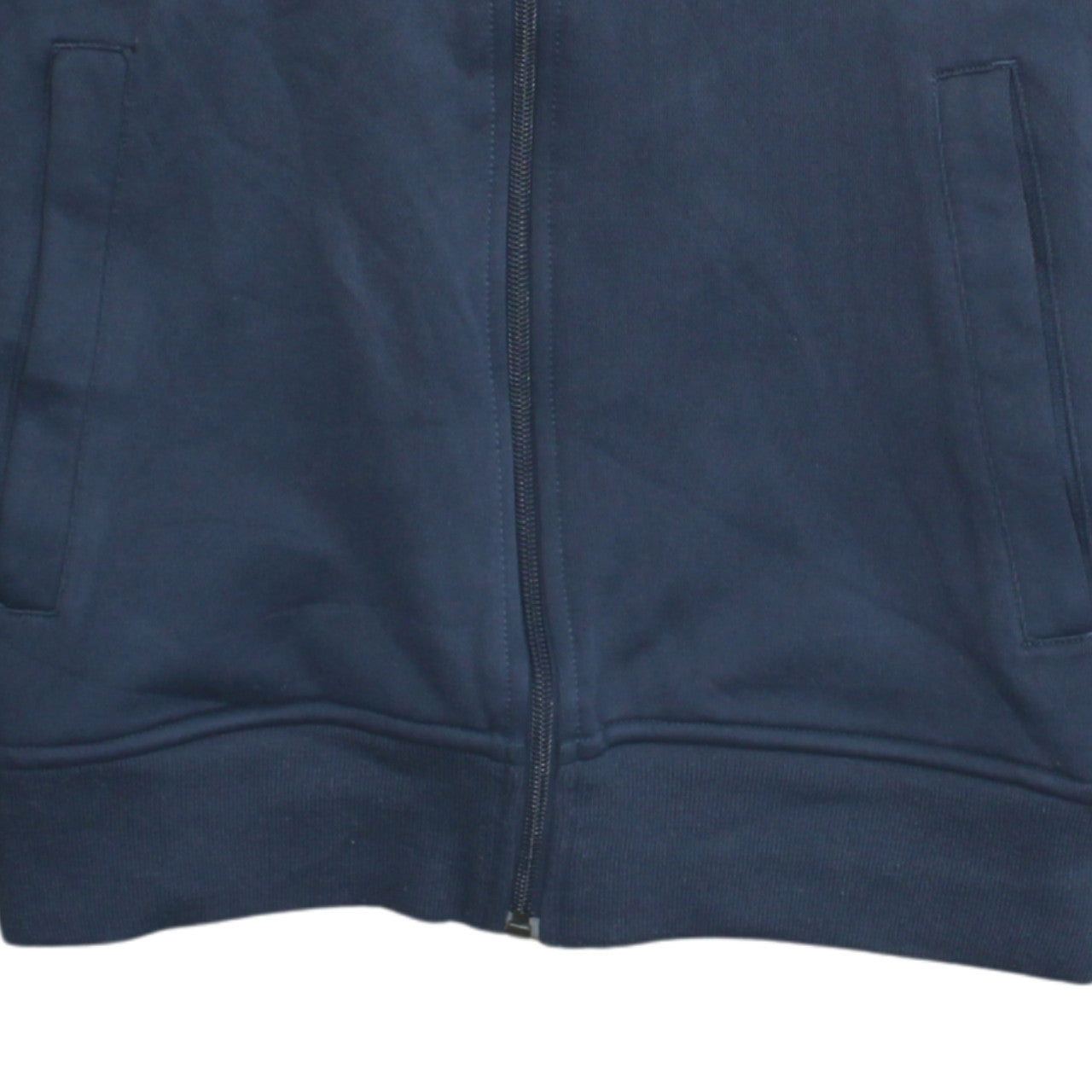 Puma Men's Blue Full Zip Track Sweatshirt M Logo Sports Top