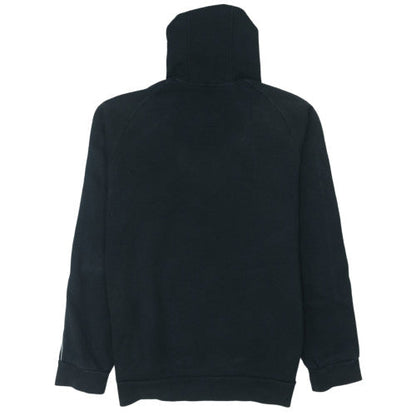 Adidas Mens Black Pullover Hoodie Size L Sports Fleece