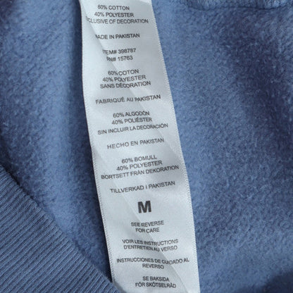 Champion Mens Blue Pullover Hoodie M Fleece Sportswear