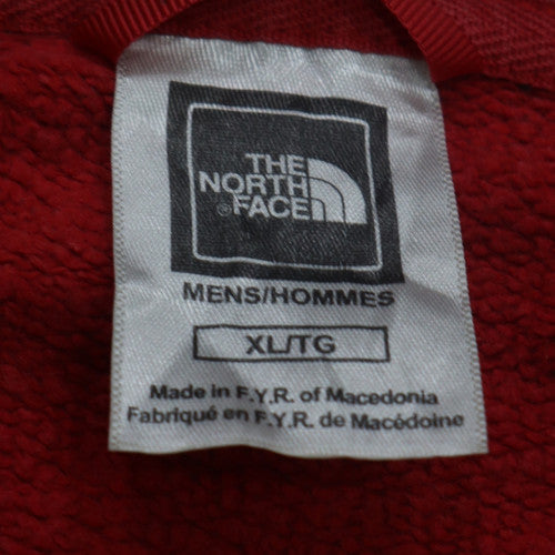 The North Face Mens Red XL Short Sleeve Pullover Hoodie
