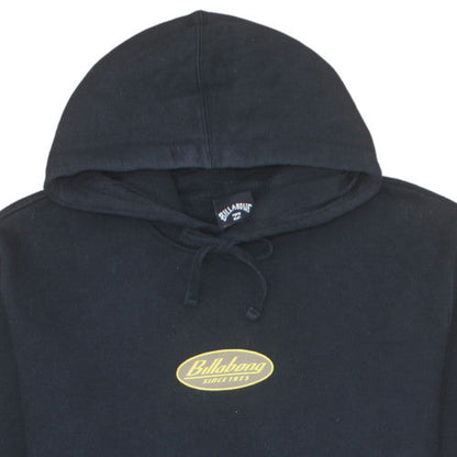 Billabong Men’s Black Pullover Hoodie S Fleece Surf Logo